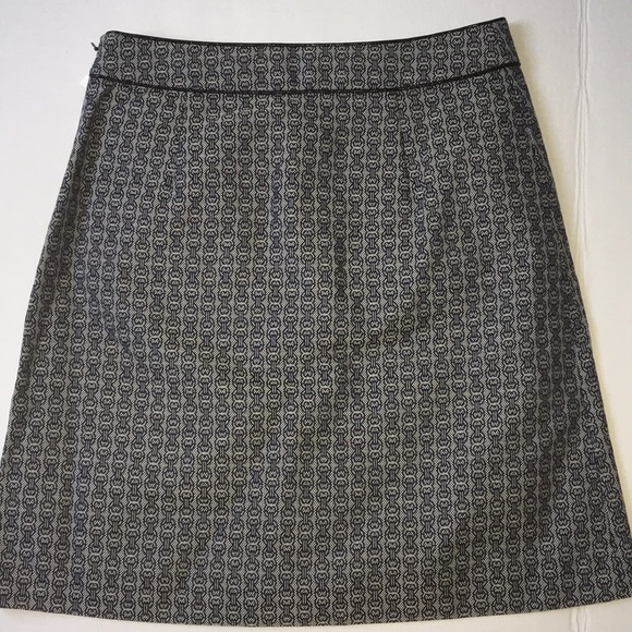 Tory Burch Chaumont A-Line Short Skirt Zip Front - Picture 7 of 8
